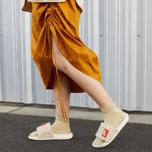 Nike Offcourt Adjust Slide ADJUST SLIDE Anti-Slip Flip Flops Women's Beige DV1033-100 - White - View 6