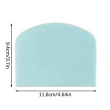 1/2/4pcs Plastic Dough Cutter, Soft Handle Dough Scraper, Baking Tools, Kitchen Accessories,Dinner Set