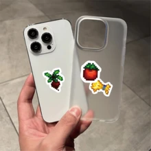 69pcs Plant Sticker PVC Durable Material, HD Pattern, Not Easy To Fall Off. The Bright Color Is Suitable For Various Surfaces Such As Laptops, Mobile Phones, Water Bottles, Etc. - Multicolor - View 8