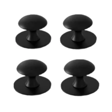 1/2/4/6 件免打孔不锈钢欧式单孔抽屉把手玻璃门拉手衣柜把手带粘性墙钩 - 彩色 - 查看 26