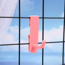 10pcs-Non Perforated Mesh Hooks, Shelf Wall Storage Hooks, Mesh Wire Mesh Non Nail Hooks, Non Perforated Hooks, Storage Plastic Hooks