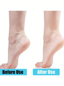 2pcs Silicone Moisturizing Foot Socks For Dry Cracked Feet Foot Care Socks Massage Moisturizing Gel Socks Pedicure Socks Tool,Gift