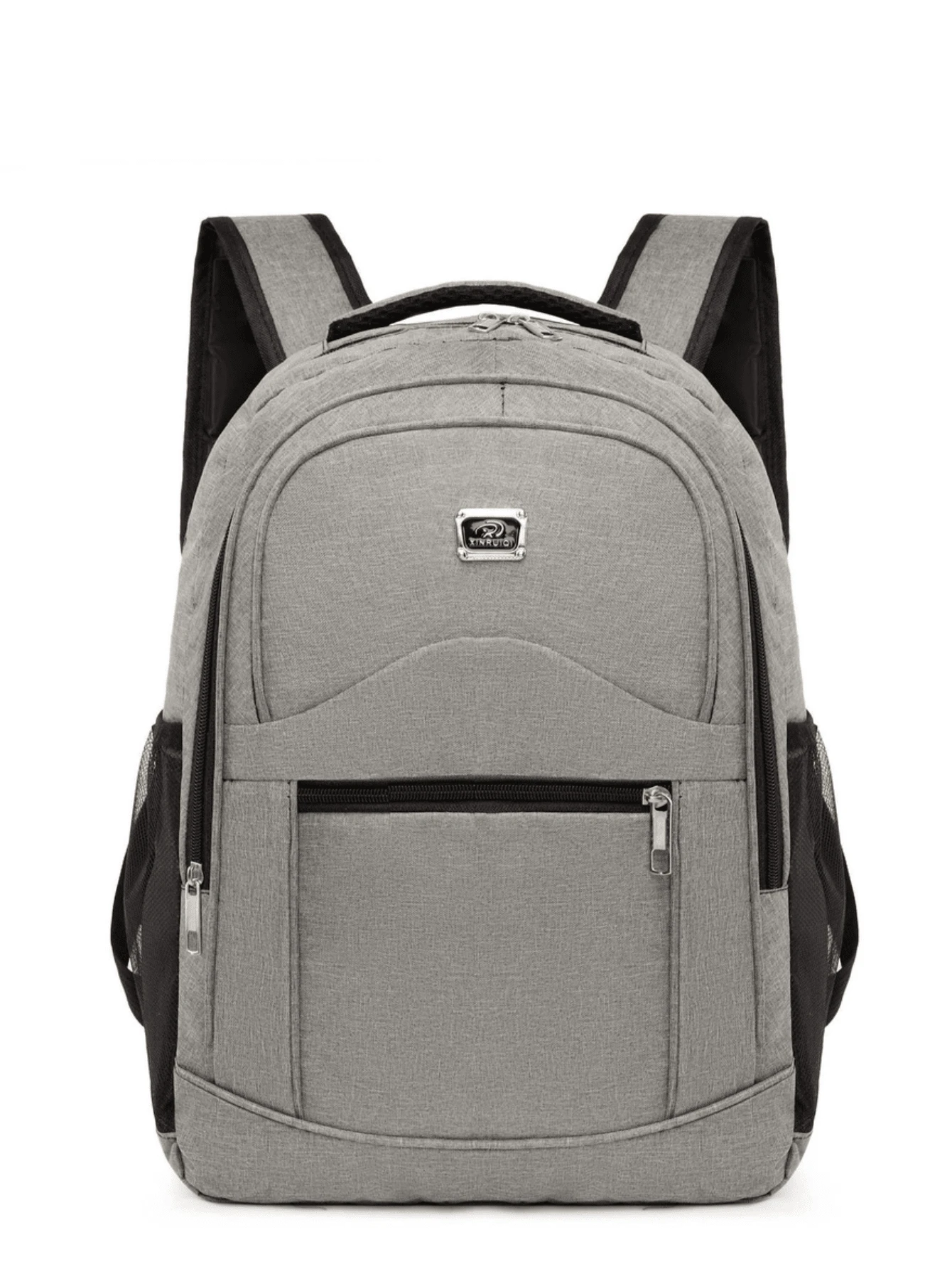 Premium Waterproof Men's Backpack: Stylish Gift For Social Executive Back To School - Xám - Xem 1