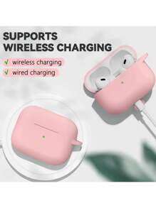 Soft Silicone Protective Case Compatible With Apple Air Pod Pro 1st Generation Case For Women Men Air Pods Pro Case Cover With Cleaner Kit