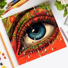 1 Libro da colorare divertente e bello, 25 pagine, per il relax, il sollievo dall'ansia e la concentrazione, una buona scelta per regali di Nuovo Anno, regali di compleanno, regali per vacanze, regali per feste, regali di Natale, regali di Ognissanti, regali per il ritorno a scuola, regali per feste di vacanza, forniture per ufficio e scuola