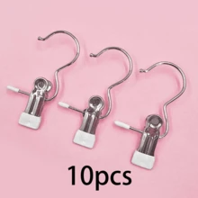 Heavy Duty Pants Hangers With Clips & Hooks For Closet Organization - Space Saving Skirt Hangers Feature Strong Grip Non-Slip Clips To Securely Hold Jeans Trousers Slacks Shorts, Multi-Use Laundry Drying Clips For Towels Socks Delicate Garments, Ideal Wardrobe Storage Solution For Home Dorm Retail Display, Keeps Clothes Wrinkle-Free & Easily Accessible, Practical Durable Garment Hanging Accessory Maximizes Closet Rod Space