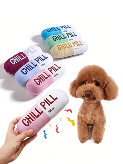 1 Stück Haustierspielzeug, Kauknochen für Katzen und Hunde zum Zähneputzen, quietschend, geeignet für tägliches Spielen, perfektes Geschenk für Haustiere zu Geburtstagen und Feiertagen