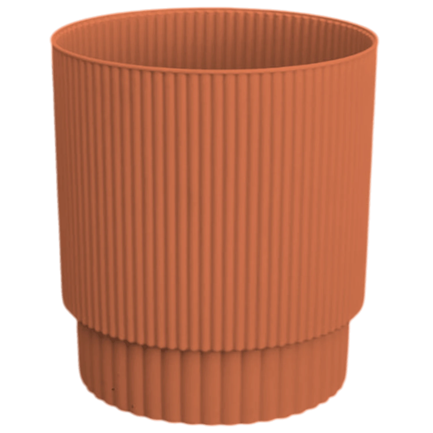 Maceta Circular Plástica 5 Litros Moderna Decoración Jardín