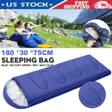 4 Season Single Sleeping Bags Camping Rectangular Envelope Zip Up Adulit For Backpacking/Hiking/Camping/Mountaineering With Compression Sack