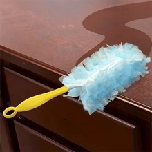 10pcs/Pack Disposable Dust Collector Refills With 1 Yellow Handle, Compatible With