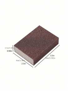 1/5pcs Diamond Sand Sponge Scrubber, Diamond Sand Magic Cleaning Sponge For Scrubbing And Cleaning Pots, Pans, And Stainless Steel Cookware To Remove Black Stains And Dirt