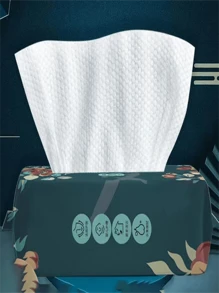 A Pack Of Disposable Face Towels, Dry And Wet Two-Use Cleansing Cloths, Thickened Pure Cotton Home Use Drawstring Washcloths, Very Suitable For Family, Parties, Gatherings, Travel Use, Facial Cleaning Products. Back To SchoolFor Beauty Salon Home Bathroom