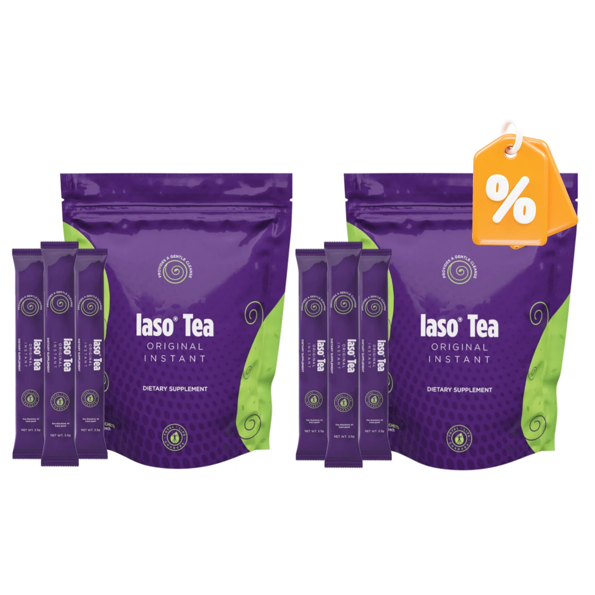 Total Life Changes Iaso Instant Tea (Original) - Convenient Cleansing ...