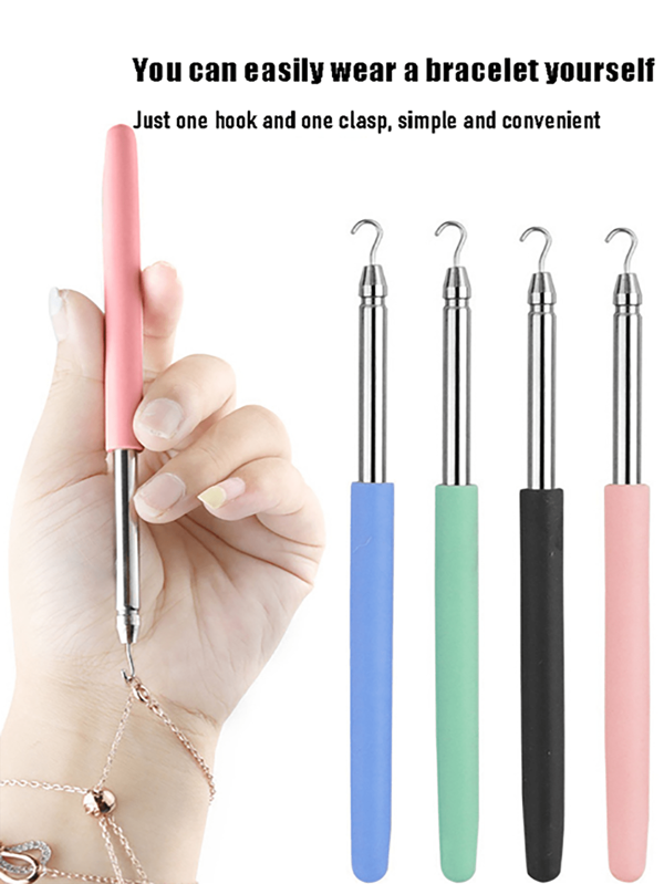 Bracelet Aids, Wear Bracelet Clasp Hook, Aids For Women's Jewelry, Wrist Bracelet Matching Aids, Anklet Bracelet Aids, Wear Bracelet Clasp Aids, Wrist Bracelet With Fine Wear Aids, Wear Bracelet Aids, With Bracelet Tools, Clasp Bracelet Aids, Home Special Jewelry Wearing