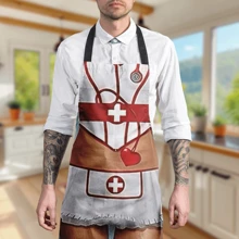 Apron - Waterproof And Oilproof Kitchen Apron For Home Cooking