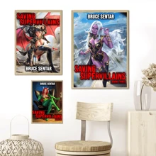 1pc/3PCS Wall Arts Posters Optional Frame Game Classic Popular Game Posters Suitable For Residential And Dormitory Walls, Living Room And Bar Decoration, Dining Room Or Bathroom, Room Decoration, High Quality, Indoor/Outdoor Canvas Art, Frameless/Framed ,Wall Art With Frame