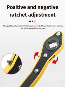 360°手柄自动省力升降扳手，长柄剪式升降扳手，适用于摩托车、轿车、SUV等车辆的车库轮胎作业 - 彩色 - 查看 10