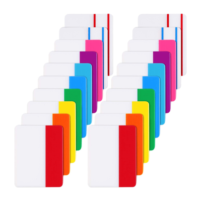 10/20 Sets Tabs 2 Inch Sticky Index Tabs, Writable And Repositionable File Tabs Flags For Pages Or Book Markers, Reading Notes, Classify Files, 10 Colors (20 Sheets/Sets),School Supplies,Back To School