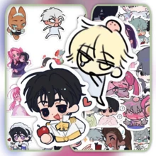 80 片卡通动漫 AlienStage 可爱贴纸适用于笔记本电脑搞笑行李箱滑板家居墙壁卡通儿童装饰、学校用品、返校 - 彩色 - 查看 3