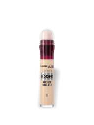  Corrector anti-edad instantáneo Maybelline Eraser Concealer con esponja, tono 00 Ivory, 6.8ml