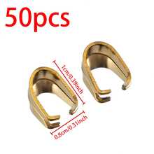50Pcs Stainless Steel Lobster Clasp Necklace Pendant Connector Jewelry Findings For Jewelry Making DIY Accessories - Melon Seed Buckle - View 13