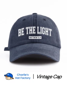 1 Mũ lưỡi trai bóng chày cổ điển unisex đã qua xử lý - In chữ "BE THE LIGHT" theo phong cách retro - Có nhiều màu sắc retro để lựa chọn - Chất liệu mềm mại, có thể điều chỉnh, kiểu mũ "dad hat" phù hợp để đội hàng ngày, làm quà tặng nhà thờ và quà tri ân, thích hợp cho mùa hè, bãi biển, kỳ nghỉ, du lịch. - HÃY LÀ ÁNH SÁNG - Xem 16