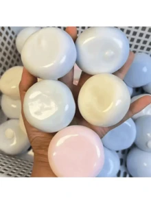 New Moldable Mochi Stress Relieving Fidget Toy, Super Thin Mochi Squeezable Squishy Hand Sensory Ball, Randomly Colored Decoration