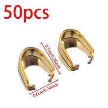 50Pcs Stainless Steel Lobster Clasp Necklace Pendant Connector Jewelry Findings For Jewelry Making DIY Accessories - Melon Seed Buckle - View 12