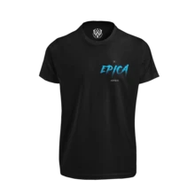 Playera Wear Print Negra, EPICA - ASPIRAL