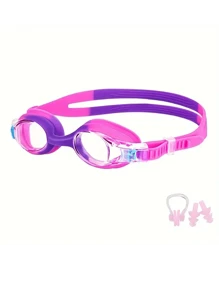 Swimming Goggles For Kids Youth Age 3-12 Years Old, Anti Fog & Clear Vision, No Leaking, Quick Adjustable Strap