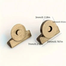 1/2/4 对金属磁性按扣包袋配件，强力磁铁隐形按扣