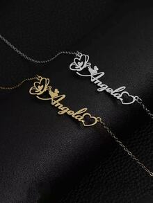 A Cute And Elegant Style Customized Necklace, - Multicolor - View 3