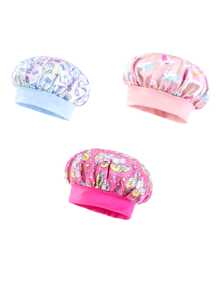 Bonnet de sommeil personnalisé pour bébé, bonnet de sommeil satiné avec imprimé de dessin animé mignon pour enfants, bonnet rond à large bord élastique protégeant les cheveux, doux et élastique, parfait pour les garçons, les filles, les anniversaires et l'usage quotidien, multifonctionnel, ornemental, lettrage, élégant, moderne, coloré, mignon, adorable, décontracté, doux, personnalisé, personnalisé, unique, personnalisé, cadeaux pour bébé, cadeaux idéaux pour lui, cadeaux idéaux pour elle, fils, fille