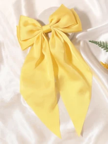 1pc Butterfly Hair Clip, Big Bow Hair Clip For Girls, Elegant Hair Accessory For Ponytail, Hair Claw Clip, School Supplies, Head Accessories, Hair Accessories For Women