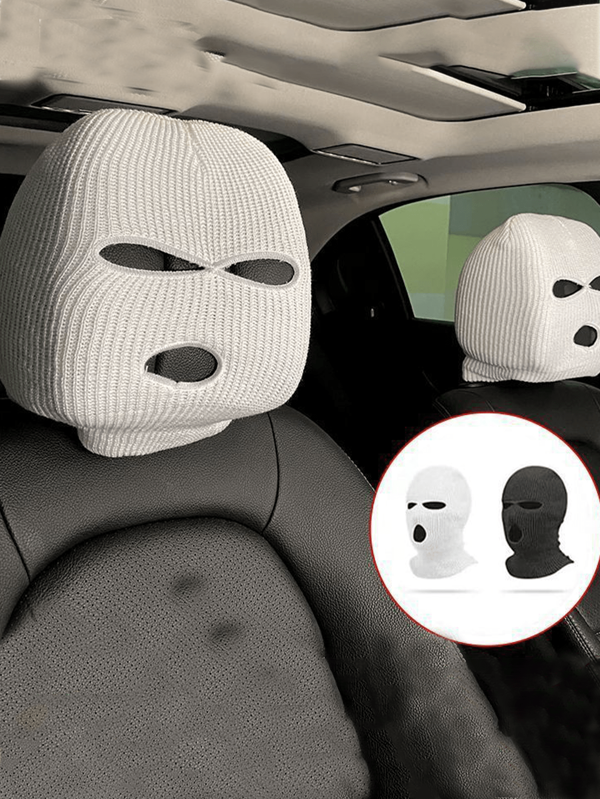 Funny Personalized Car Headrest Cover, Universal Fit For Most Vehicles, Car Accessories