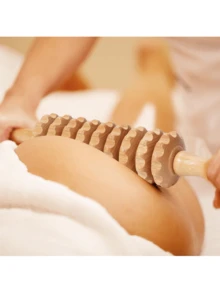 Rullo massaggiante in legno, strumento di massaggio terapeutico in legno, rullo per il corpo, rullo per la rimozione della cellulite, rullo per i tessuti profondi e i muscoli, massaggiatore in legno per il drenaggio linfatico, terapia muscolare, sollievo dal dolore muscolare, adatto per la scuola, ritorno a scuola, viaggi, essenziale per i viaggi, essenziale per la casa, spa, strumento per il massaggio, massaggio, massaggiatore, spa - Multicolore - Visualizzare 13