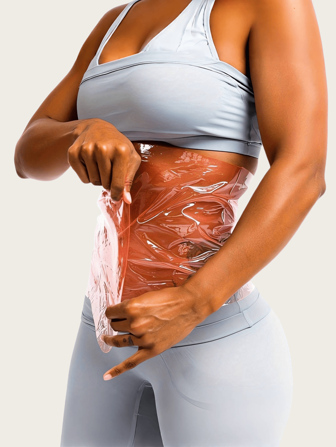 腰部训练器、减肥排汗带、可重复使用的桑拿排汗带（用于腹部和腰部训练）、腰部修剪器、塑身器健身房配件