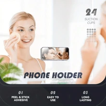 3/4 قطعة مقبض هاتف سيليكوني لاصق، قاعدة هاتف سيليكونية لاصقة مانعة للانزلاق، قابل للتثبيت على الحالة، ملحقات هاتف عملية اليدين الحرة لالتقاط الصور والفيديو، 1/2/5/10/50/100قطعة، ملحق هاتف متعدد الوظائف، يناسب كافة الموديلات