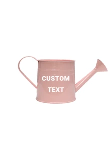 Personalized Powder Watering Can Flower Pot, Garden Gift, Grandparents Garden Gift, Moving Garden Gift, Custom Sprinkler Flower Pot, Custom Sprinkler Flower Pot Back To School - Multicolor - View 6