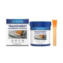 Recubrimiento transparente, resistente al agua, resistente a la intemperie, resistente a las grietas y elástico para sellado, apto para una fácil construcción