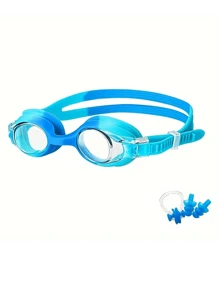 Swimming Goggles For Kids Youth Age 3-12 Years Old, Anti Fog & Clear Vision, No Leaking, Quick Adjustable Strap
