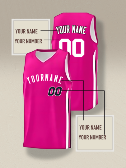 قميص رياضي مخصص لكرة السلة يحمل الاسم والرقم والشعار الخاص بك، مطبوع للرجال والشباب