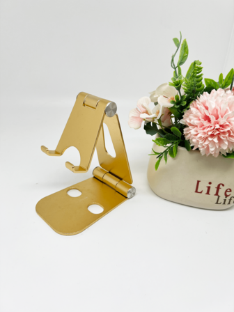 High Quality Aluminum Alloy Foldable Portable Mobile Phone Stand, Durable Metal Phone Holder Compatible With IPhone, Android Phone, Gift For Birthday, Family, Friends Phone Accessories