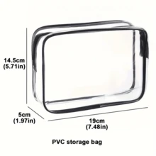 17pcs/1 Sets Of Silicone Travel Bottles, Leakproof, Empty Refillable, Tsa Approved, With Portable Storage Bag, For Toiletries, Cosmetics, Shampoo, Soap, Conditioner, Lotion Liquid, Vacation, In Pink, Creamy White, Magenta, Ivory White, Turmeric Colors, With Hand Wash Or Professional Dry Clean Care Instructions - Multicolor - View 12