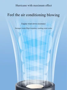 Ventilatore portatile a mano con turbo raffreddamento, display LED e batteria ricaricabile al litio, ad alto volume d'aria, durata prolungata, silenzioso, adatto per uso domestico e per i viaggi