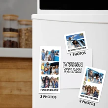 1pc Custom Photo Fridge Magnet, Personalized Custom Fridge Magnets With Names, Anniversary Gifts, Gift For Mom, Mother's Day, Father's Day