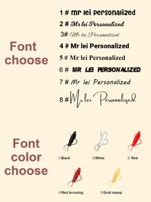 Personalized Children's Pencil Case; Engraved Travel Bag; Printed Pencil Zipper Bag; Customized School Supplies For The School Season; Stationery; Pencil Boxback To School Winter Gift Ideas Boy Girl Valentine's Day,Multi-Functional,Ornamental,Letter,Stylish,Modern,Colorful,Cute,Adorable,Casual,Custom,Personalised,Unique,Customized,Ideal Gifts For Him,Ideal Gifts For Her