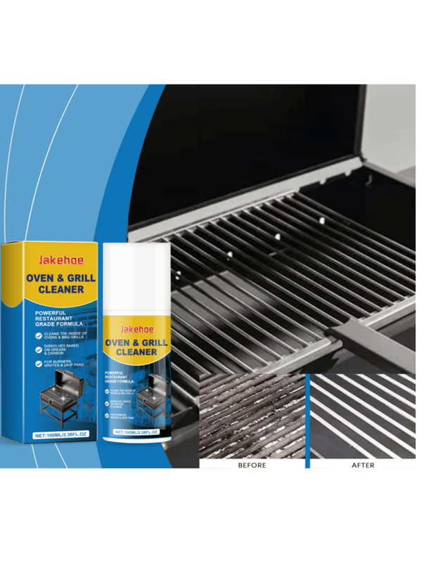 Oven Grill Cleaner, Kitchen Degreaser Foam Cleaning Agent For Home Use