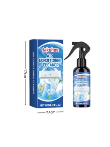 120ml Air Conditioner Cleaner, Home AC Indoor Unit Specialized Decontamination Cleaning Liquid, Wall Mounted & Cabinet Foaming Cleaner