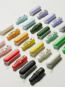 1 件迷你口袋伞，防晒防雨，防紫外线，可折叠便携，适合学校、办公室、家庭、旅行